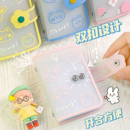 Pinterest-Style Card Wallet | Mini Photo Album | Aesthetic Pocket Organizer