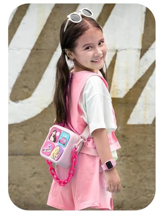 Barbie Perfect Luxury Sling Bag - Cute Design Shoulder & Hand Bag for Girls - The Perfect Accessory for Every Fan