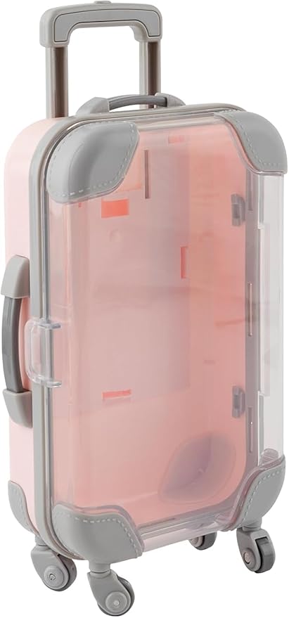 Mini Luggage Case,Mini Trolley Suitcase Candy Box for Lashes and Candy Doll Travel Storage Box Holder Organiserzer for Women Girls for Travel Pack of 1 (Modern)