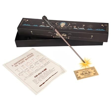 Harry Potter Magic Wand – Wizarding Replica with Gift Box with light