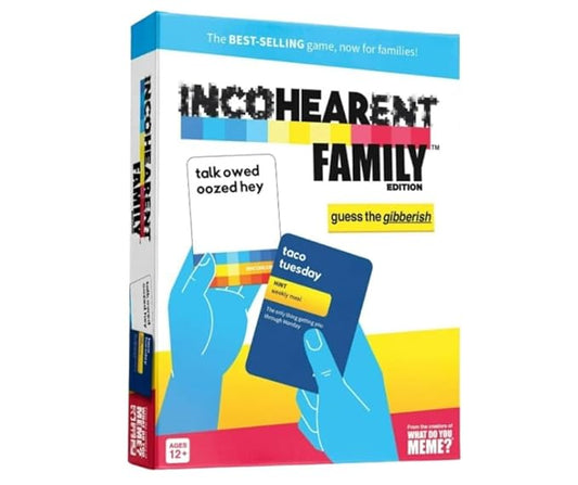 Buy Incohearent Family Edition Card Game - The Family Game Where You Compete to Guess, Party Game