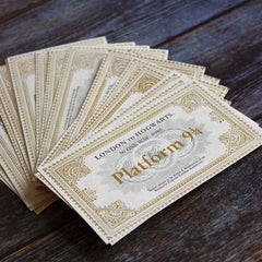 Harry Potter London To Hogwarts Platform 3/4 Ticket