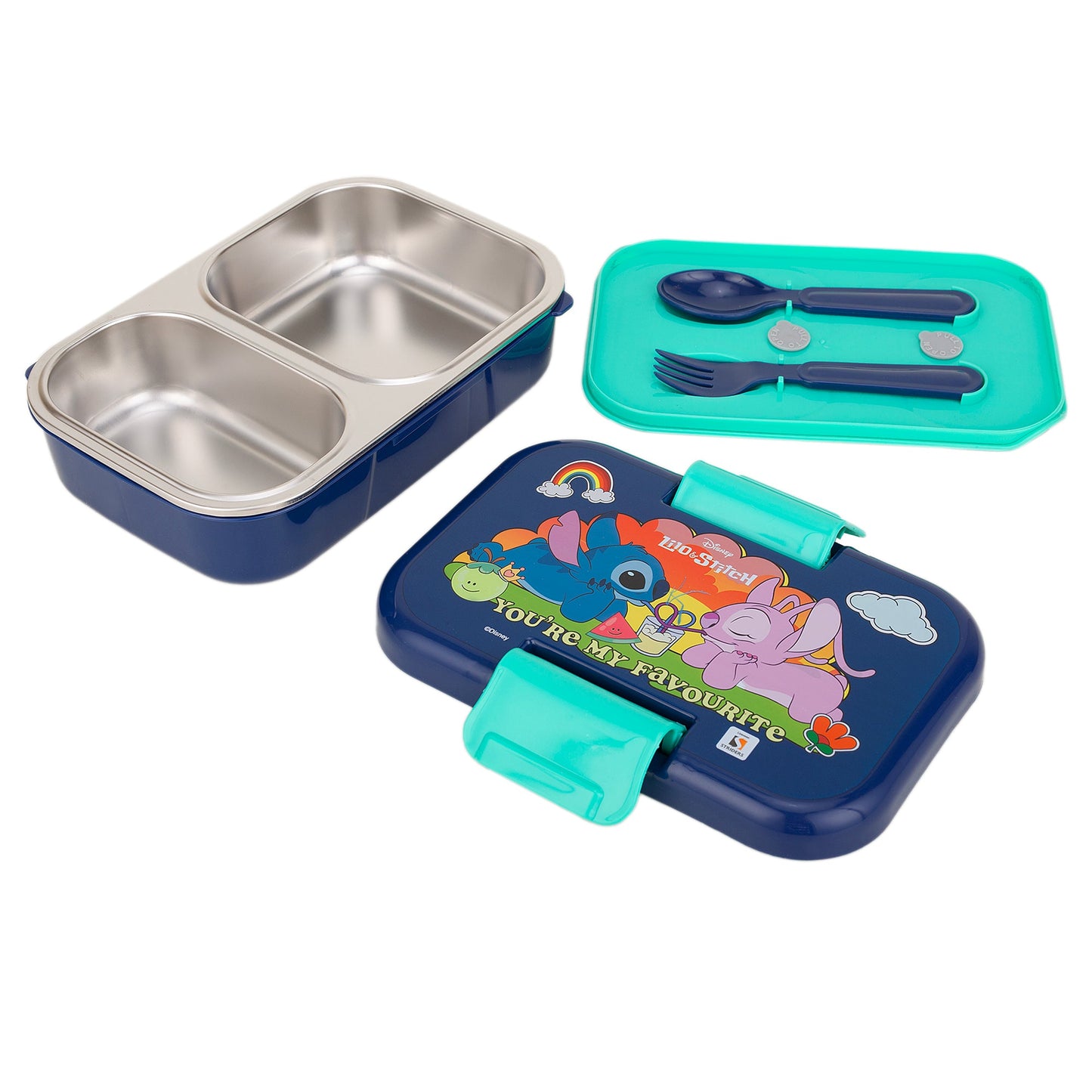 Striders Lilo and Stitch Lunch Box 2 compartment