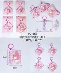 My Melody Keychain Diary – Cute & Pocket-Sized