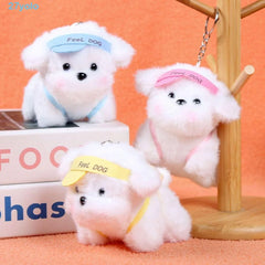 Buy Fluffy Dog Plush Keychain