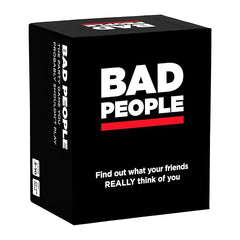 Buy Bad People Party Family Card Game for Adult (Ages: 17 Years & Up; Players: 3-10)