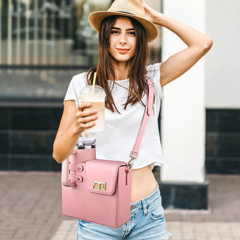 Multifunctional Crossbody Bag with Bottle Holder | Corporate Gift Ready | SLING BAG