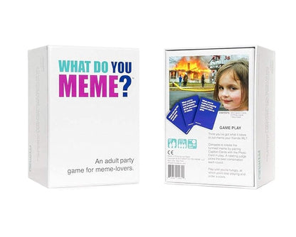 Buy What do you meme Adults Party Card Game (Ages: 17+, Players: 3-20, time: 30-90 min)