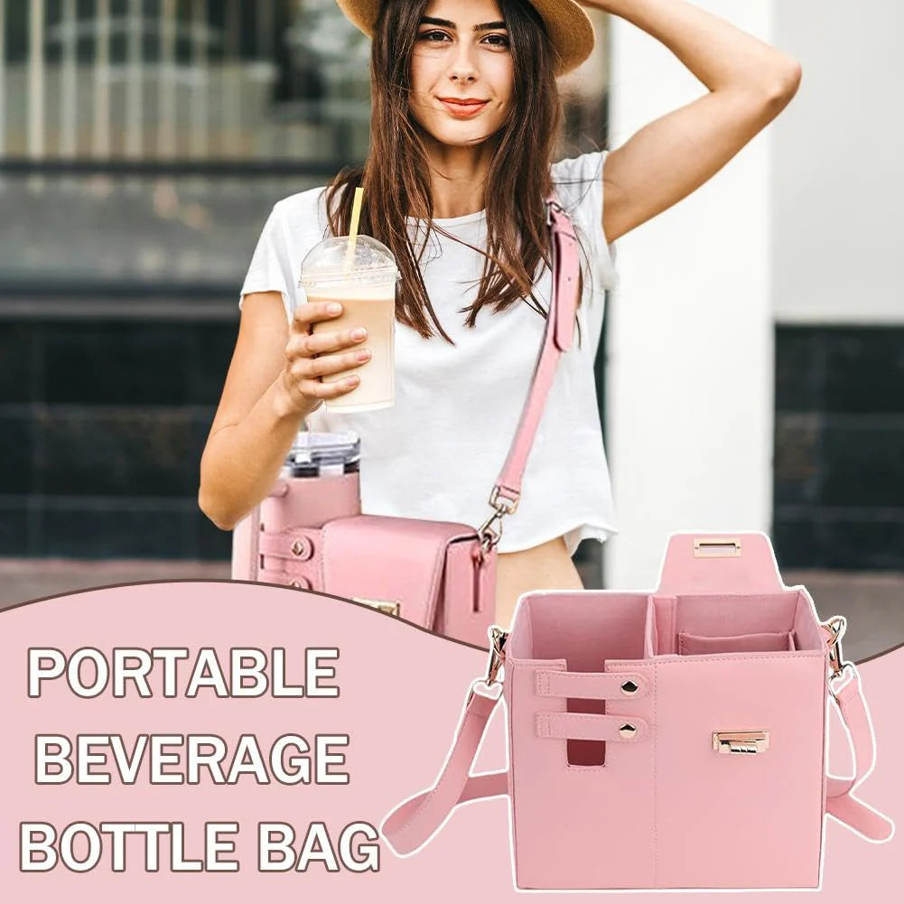 Multifunctional Crossbody Bag with Bottle Holder | Corporate Gift Ready | SLING BAG