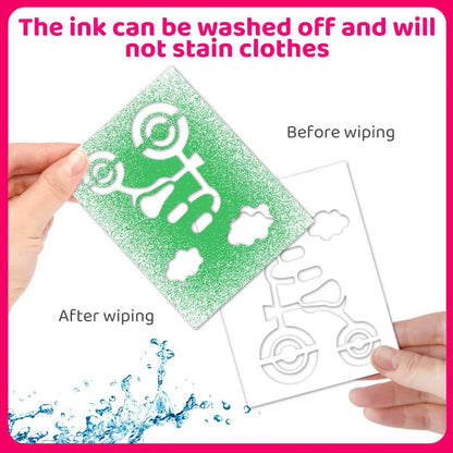 Blow Pen Washable Colour Pens Set of 6 for Kids