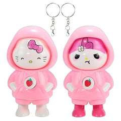 Face Changing Keychain | 3 Expressions 3D Cartoon Character