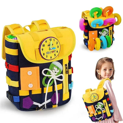 Buy Educational Activity Backpack for Kids – Early Learning Educational Bag