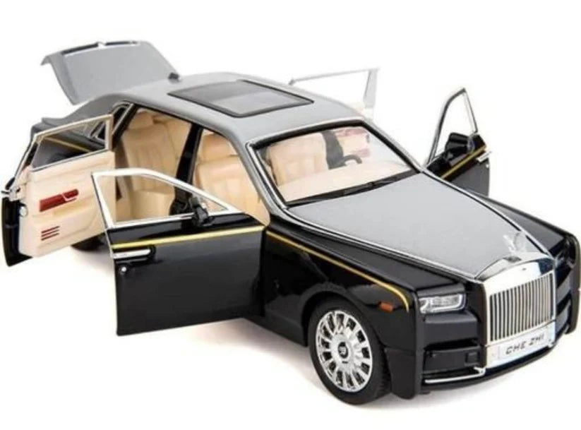 Rolls-Royce Phantom Model Miniature Zinc Alloy Pull Back Premium Toy Car