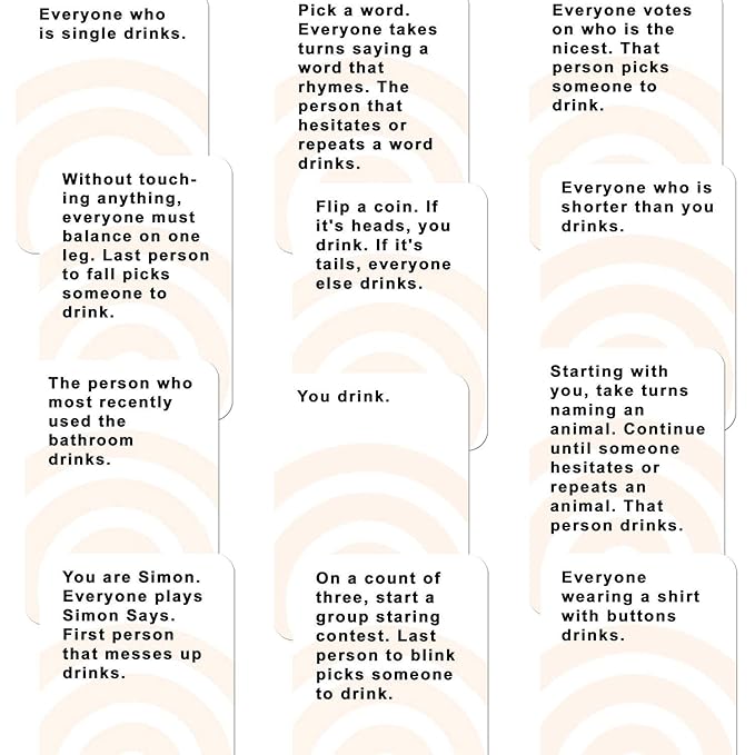 Buy These Cards Will Get You Drunk Fun Adult Drinking Game for Parties, Ages-21+, Players 2-8