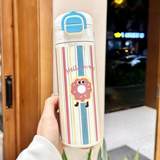DUAL OPENING DOUBLED WALLED WATER BOTTLE - 500ML
