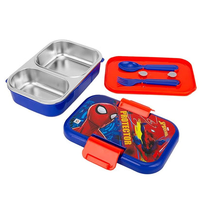 Striders Spiderman Lunch Box 2 compartment