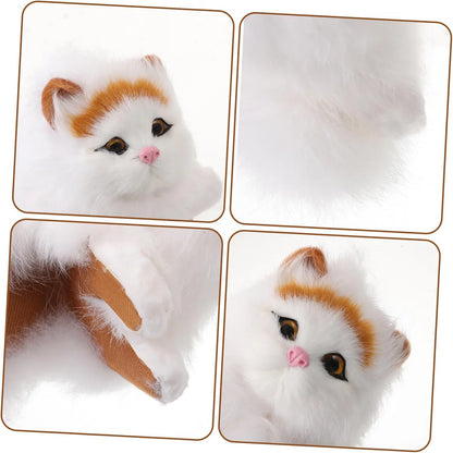 Simulation Hanging Cat Plush Toy - Cuteness Overload!