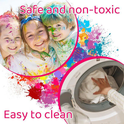 Blow Pen Washable Colour Pens Set of 6 for Kids