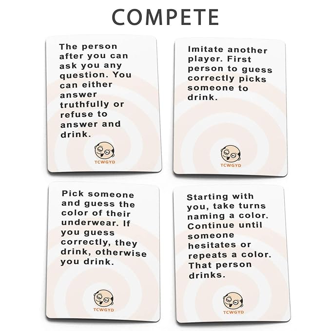 Buy These Cards Will Get You Drunk Fun Adult Drinking Game for Parties, Ages-21+, Players 2-8
