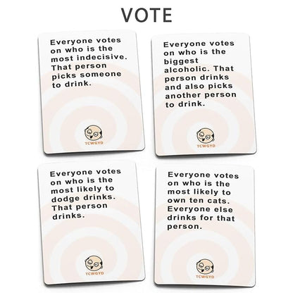 Buy These Cards Will Get You Drunk Fun Adult Drinking Game for Parties, Ages-21+, Players 2-8