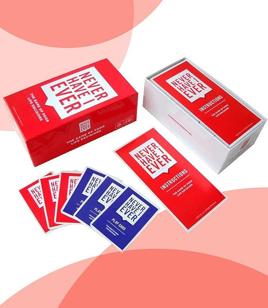 Buy Never Have I Ever Card Game for Adults, Family Party Game Ages-18+, Players 4-12+