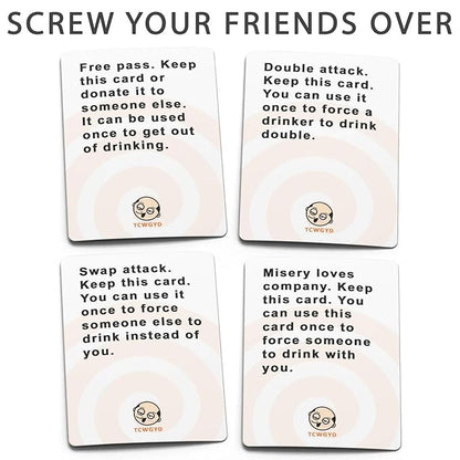 Buy These Cards Will Get You Drunk Fun Adult Drinking Game for Parties, Ages-21+, Players 2-8