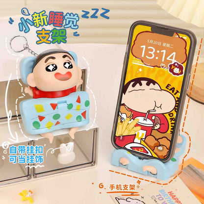 Shinchan Mobile Stand Keychain