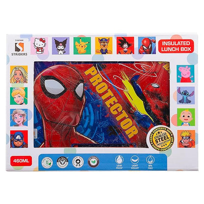 Striders Spiderman Lunch Box 2 compartment