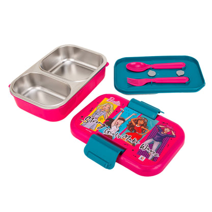 Striders Barbie Lunch Box 2 compartment