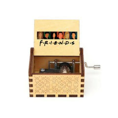 Friends Music Box - Hand Crank Wood Box | Friends Theme Music Box