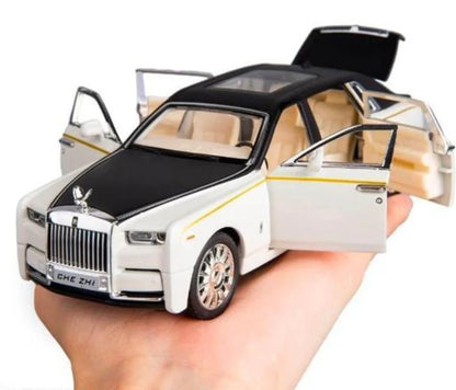Rolls-Royce Phantom Model Miniature Zinc Alloy Pull Back Premium Toy Car