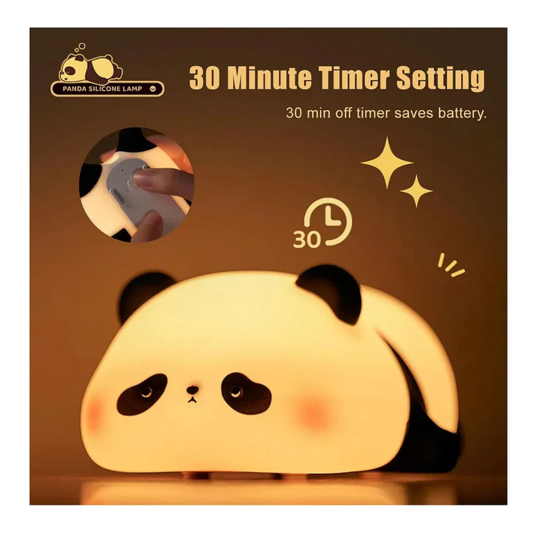 Buy Sleeping Panda touch lamp | Trendy & Cute Gifts at Kawaii Kingdom