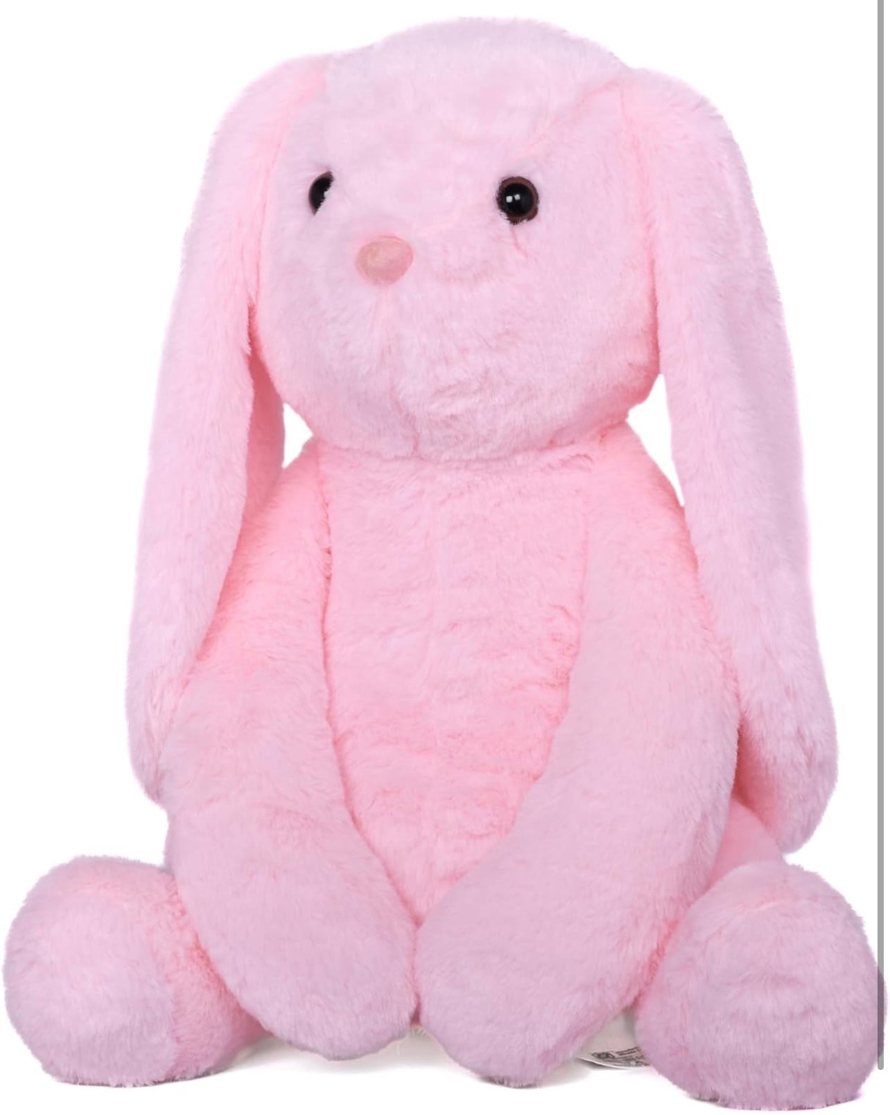 Cute Pink Bunny Soft Toy for Girls/Kids | Huggable Rabbit with Long Ears | Soft Stuffed Plush Animal, Cute Soft Toys, Baby Toys, Stuffed Animals, Cuddle Toy, Gift Item for Kids | 35cm