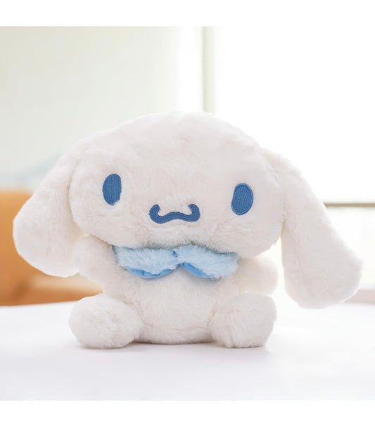 Cinnamoroll Soft Plush Toy – 28cm | Official Licensed Cute White Stuffed Animal for Kids & Girls | Super Soft Cuddly Character Doll | Ideal Gift for Birthday, Valentine & Room Décor