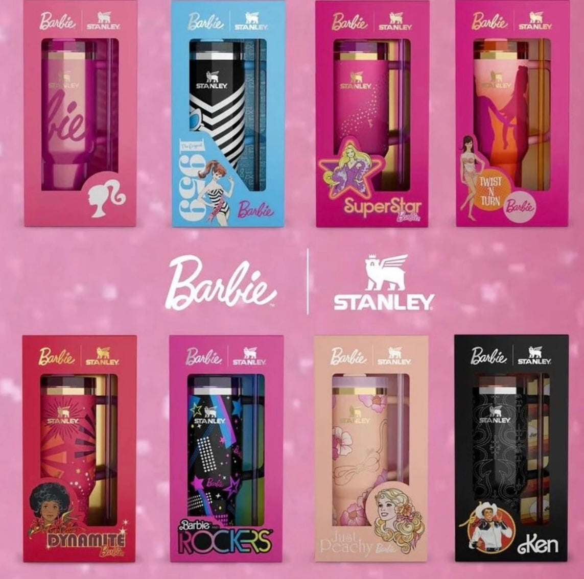Stanley 40oz Barbie Edition Tumbler – Limited Edition - Available at Kawaii Kingdom