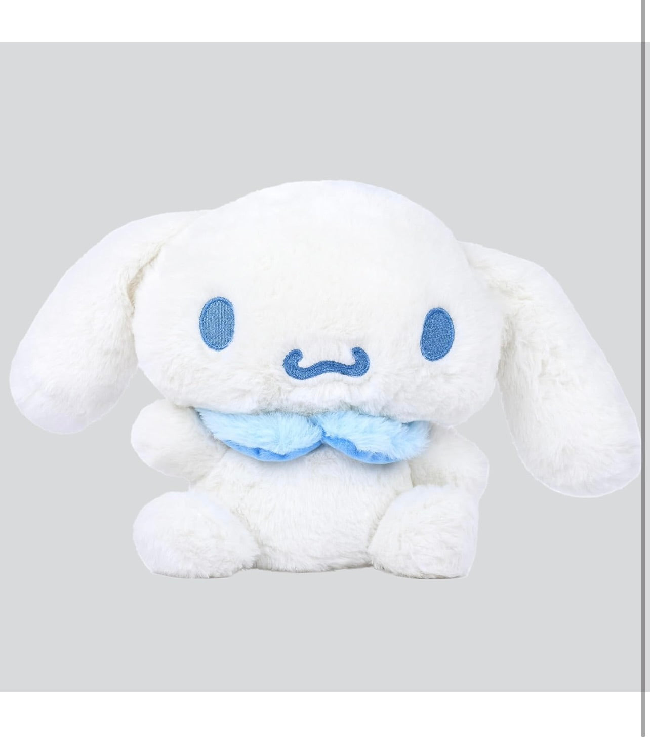 Cinnamoroll Soft Plush Toy – 28cm | Official Licensed Cute White Stuffed Animal for Kids & Girls | Super Soft Cuddly Character Doll | Ideal Gift for Birthday, Valentine & Room Décor