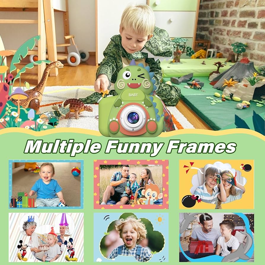 Buy Tiny Clicks - 48MP Dual Camera | Games | MP3 | Trendy & Cute Gifts at Kawaii Kingdom