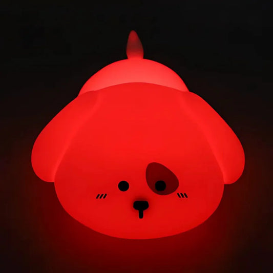 Cute Dog Silicone Night Light - Available at Kawaii Kingdom