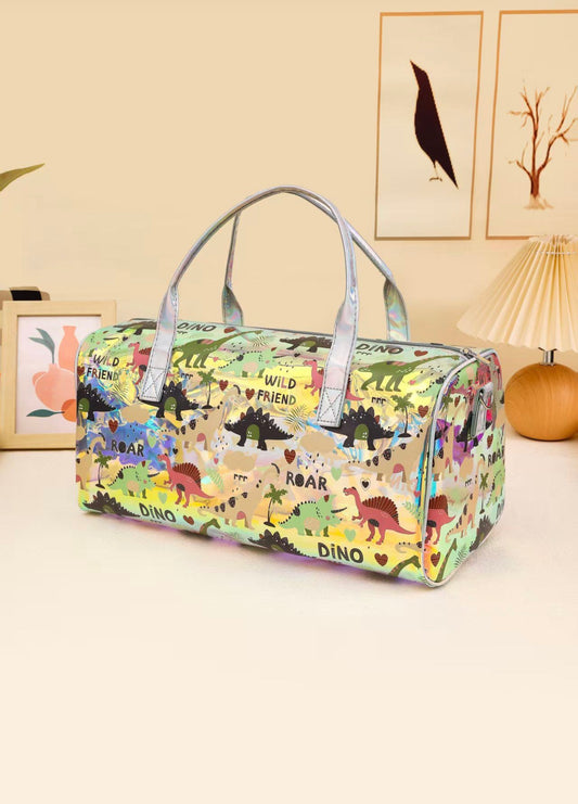 Holographic Duffle Bag – Trendy, Spacious & Eye-Catching - Available at Kawaii Kingdom