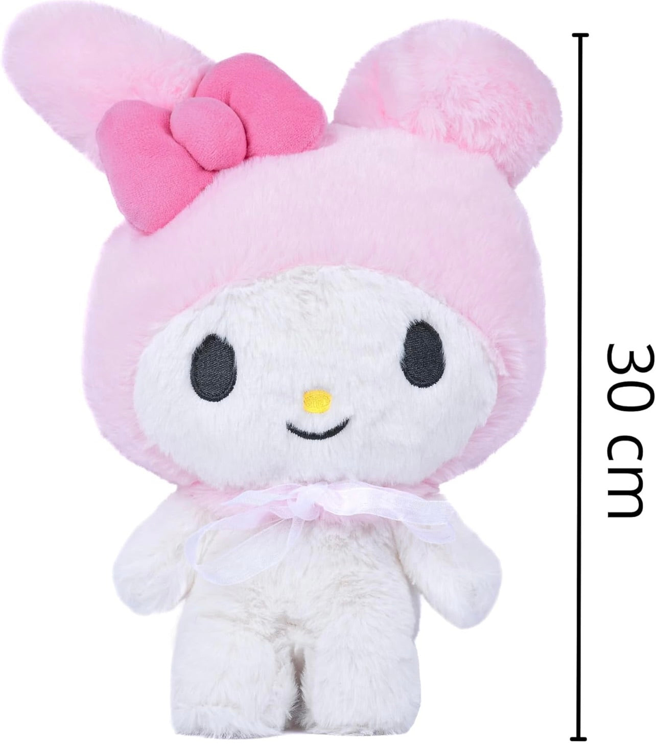 Sanrio My Melody Soft Toy – 30cm | Cute & Adorable Plush Stuffed Character for Kids & Girls | Super Soft Cuddly Toy for Birthdays, Valentine’s Day