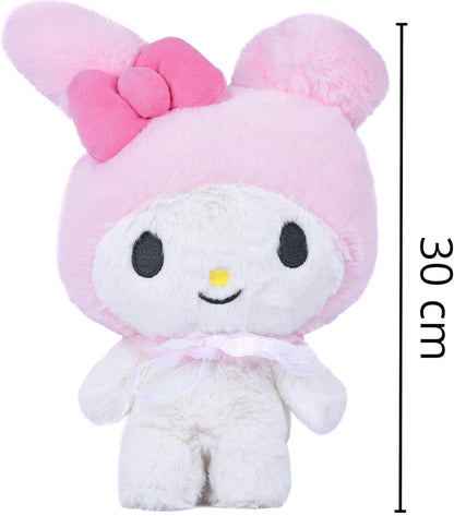 Sanrio My Melody Soft Toy – 30cm | Cute & Adorable Plush Stuffed Character for Kids & Girls | Super Soft Cuddly Toy for Birthdays, Valentine’s Day