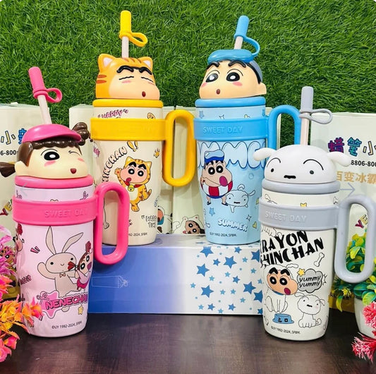 Shinchan Limited Edition Cartoon Insulated Sipper/Tumbler - 800 ml
