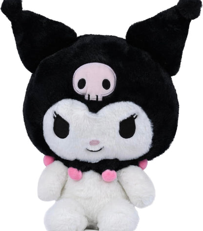 Sanrio Kuromi White Plush Toy – 30cm | Officially Licensed Cute & Soft Stuffed Character for Kids & Girls | Adorable Room Décor for Birthdays, Valentine’s Day & Special Occasions