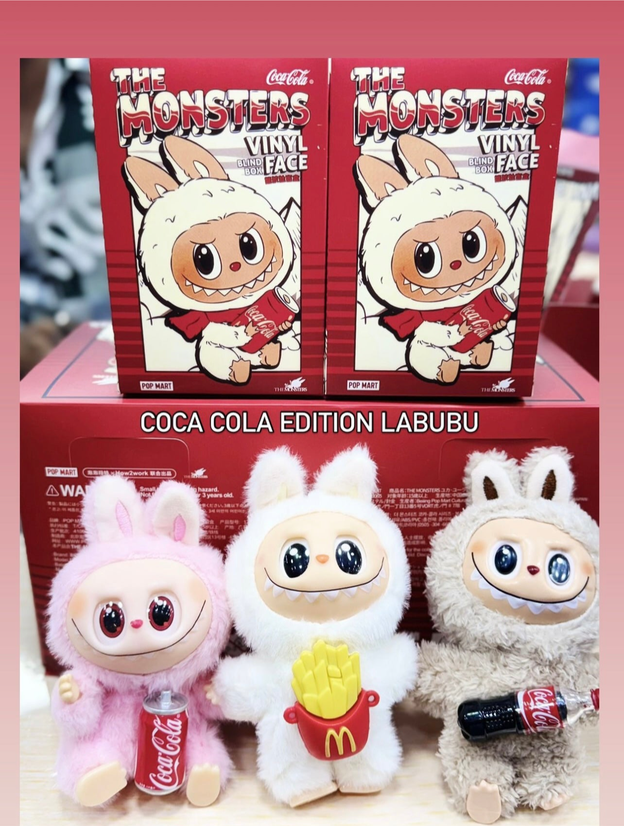 Buy LABUBU - THE MONSTERS Coca-Cola Series Vinyl Face Blind