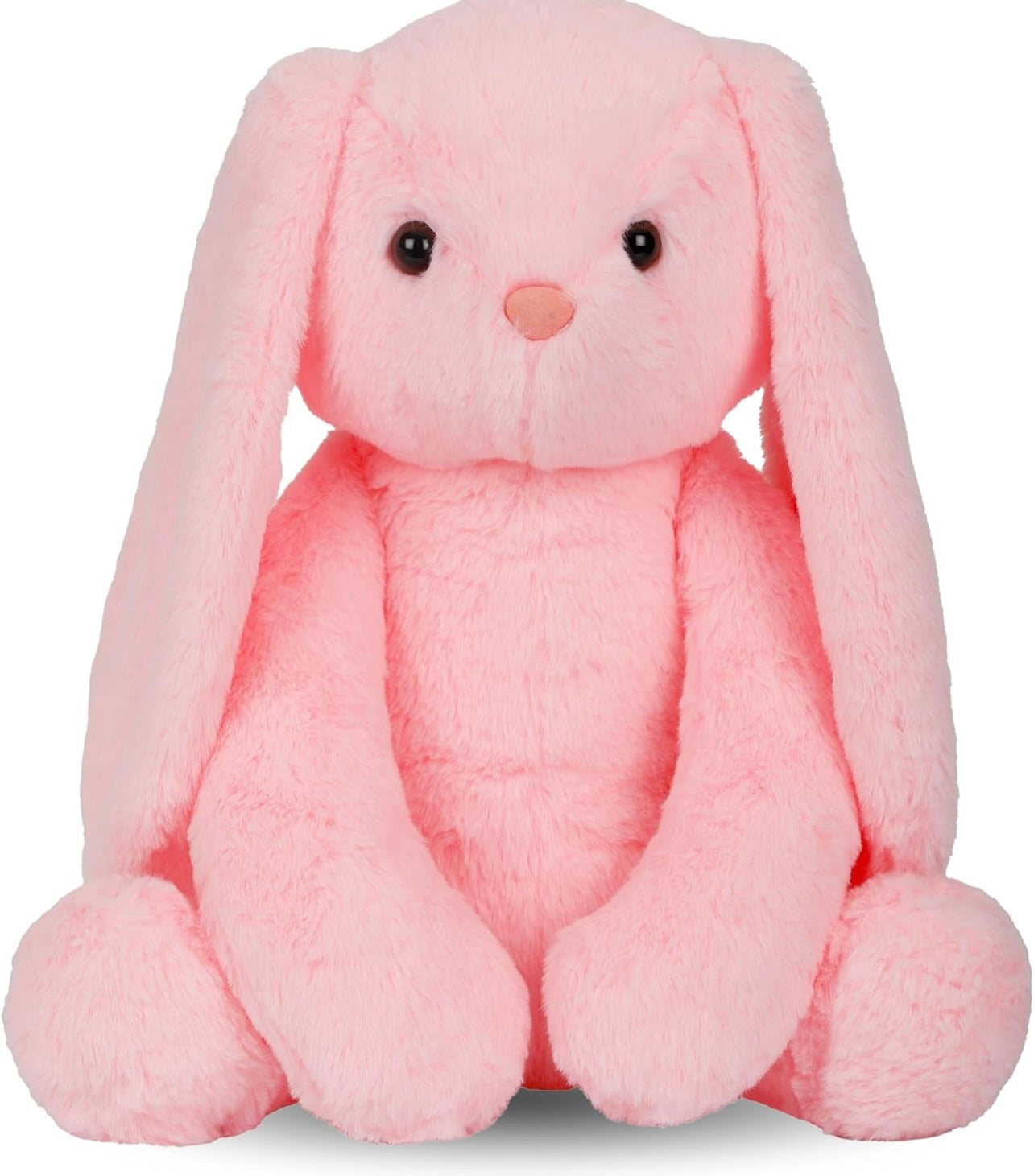 Cute Pink Bunny Soft Toy for Girls/Kids | Huggable Rabbit with Long Ears | Soft Stuffed Plush Animal, Cute Soft Toys, Baby Toys, Stuffed Animals, Cuddle Toy, Gift Item for Kids | 35cm