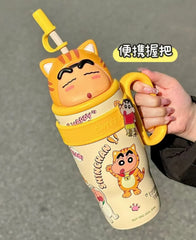 Shinchan Limited Edition Cartoon Insulated Sipper/Tumbler - 800 ml