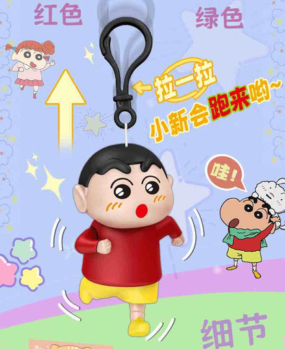Running Shinchan Keychain