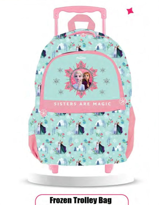 Frozen Kids Trolley School Bag – 40cm Premium Princess Edition