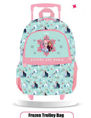 Frozen Kids Trolley School Bag – 40cm Premium Princess Edition