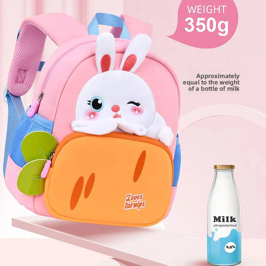 Cute Bunny Kids School Bag | Lightweight Toddler Backpack